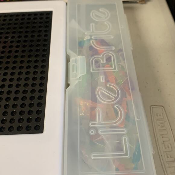 Lite-Brite Magic Screen Light Bright Bonus Set - Picture 5 of 8